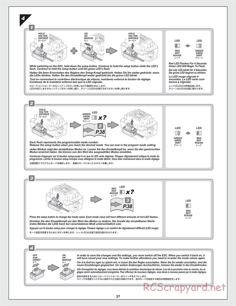 HPI - RS4 Sport 3 Flux - Manual - Page 37