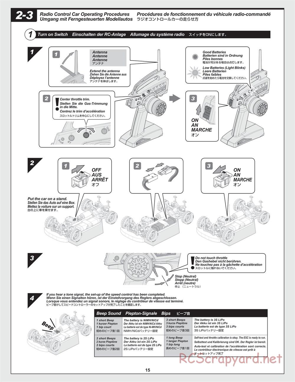 HPI - RS4 Sport 3 - Manual - Page 15