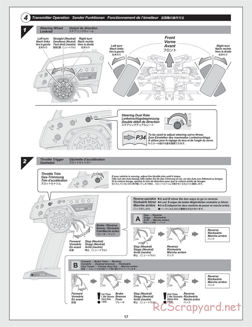 HPI - RS4 Sport 3 - Manual - Page 17