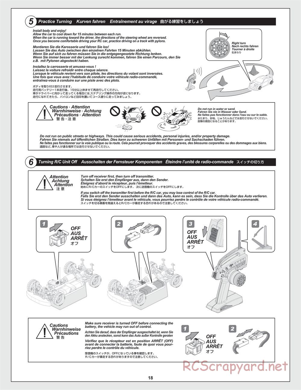 HPI - RS4 Sport 3 - Manual - Page 18