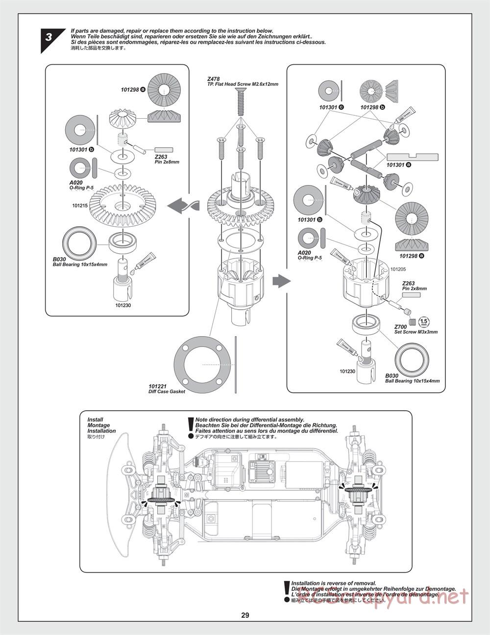 HPI - RS4 Sport 3 - Manual - Page 29