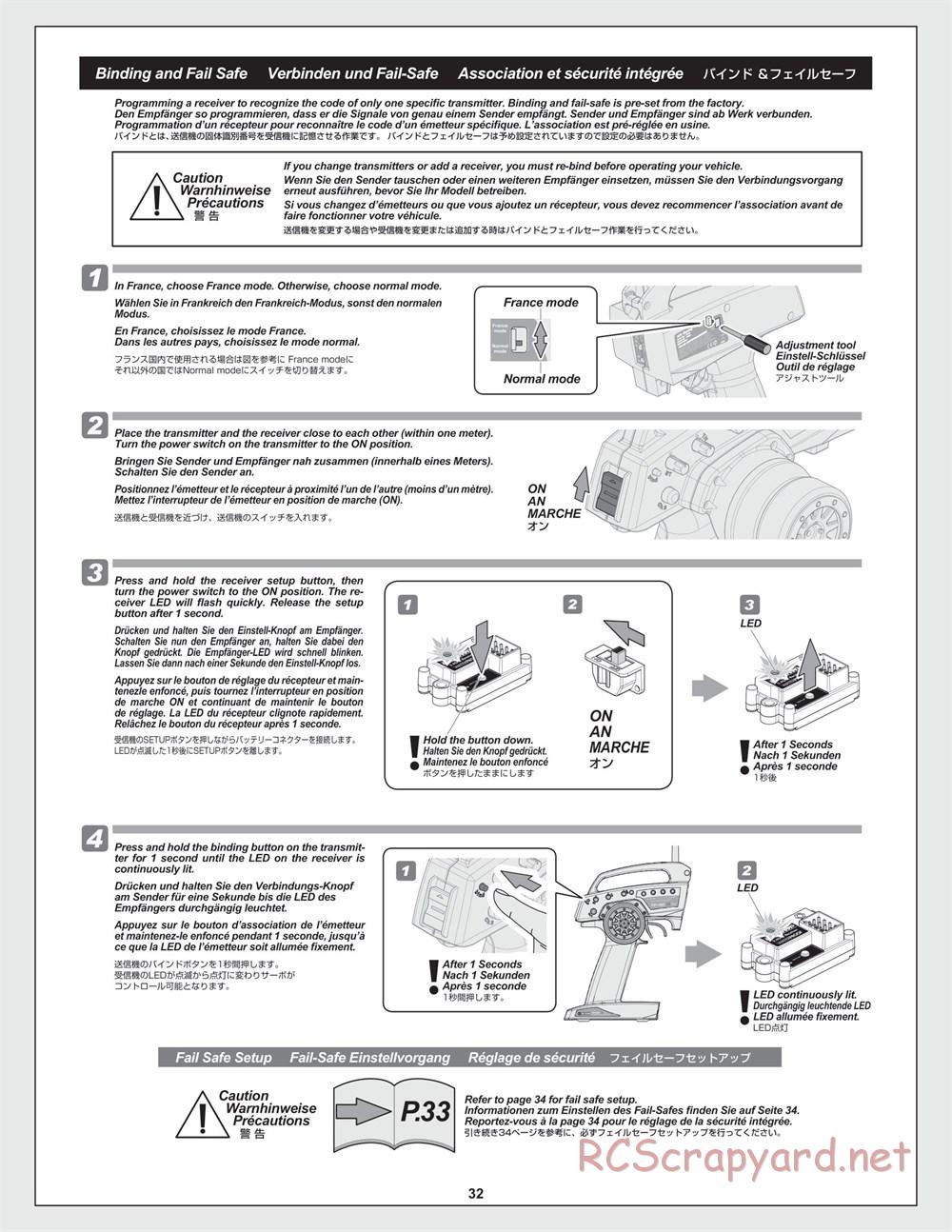 HPI - RS4 Sport 3 - Manual - Page 32