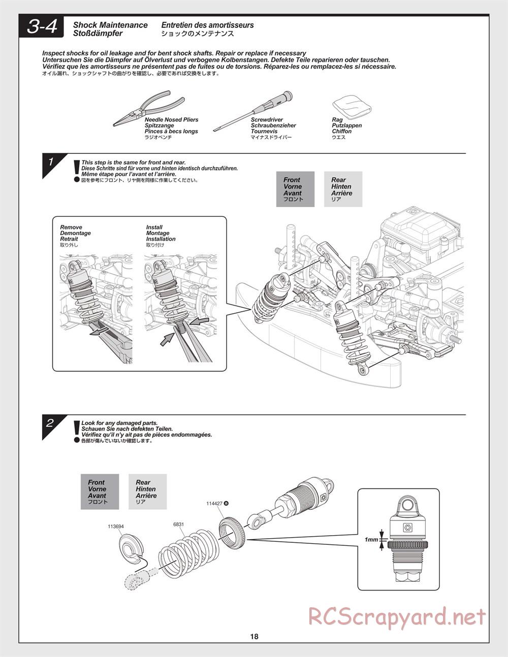 HPI - RS4 Sport 3 - Creator Edition - Manual - Page 18