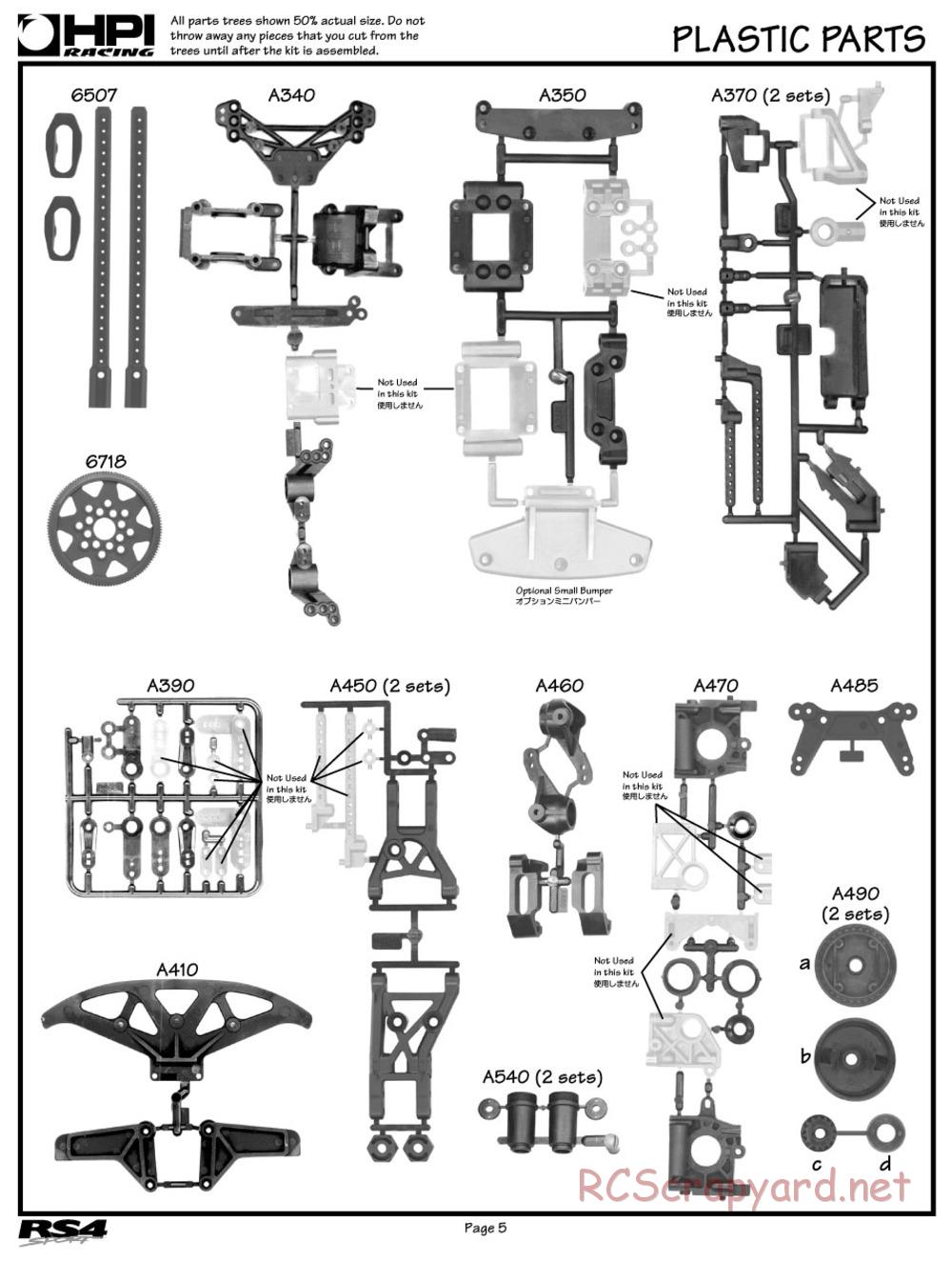 HPI - RS4 Sport - Manual - Page 5