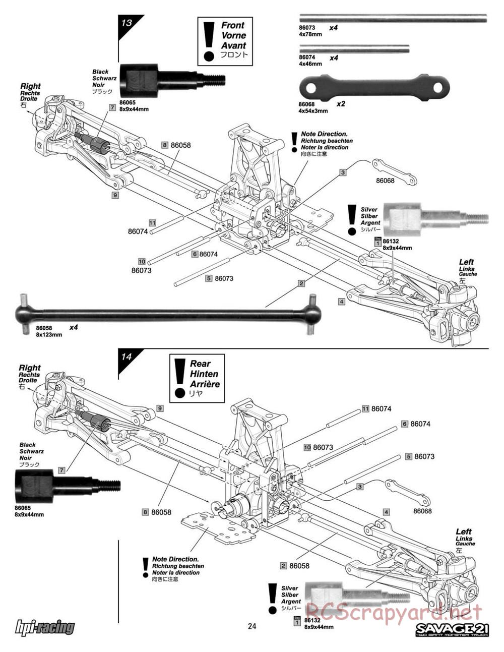 HPI - Savage 21 - Manual - Page 24