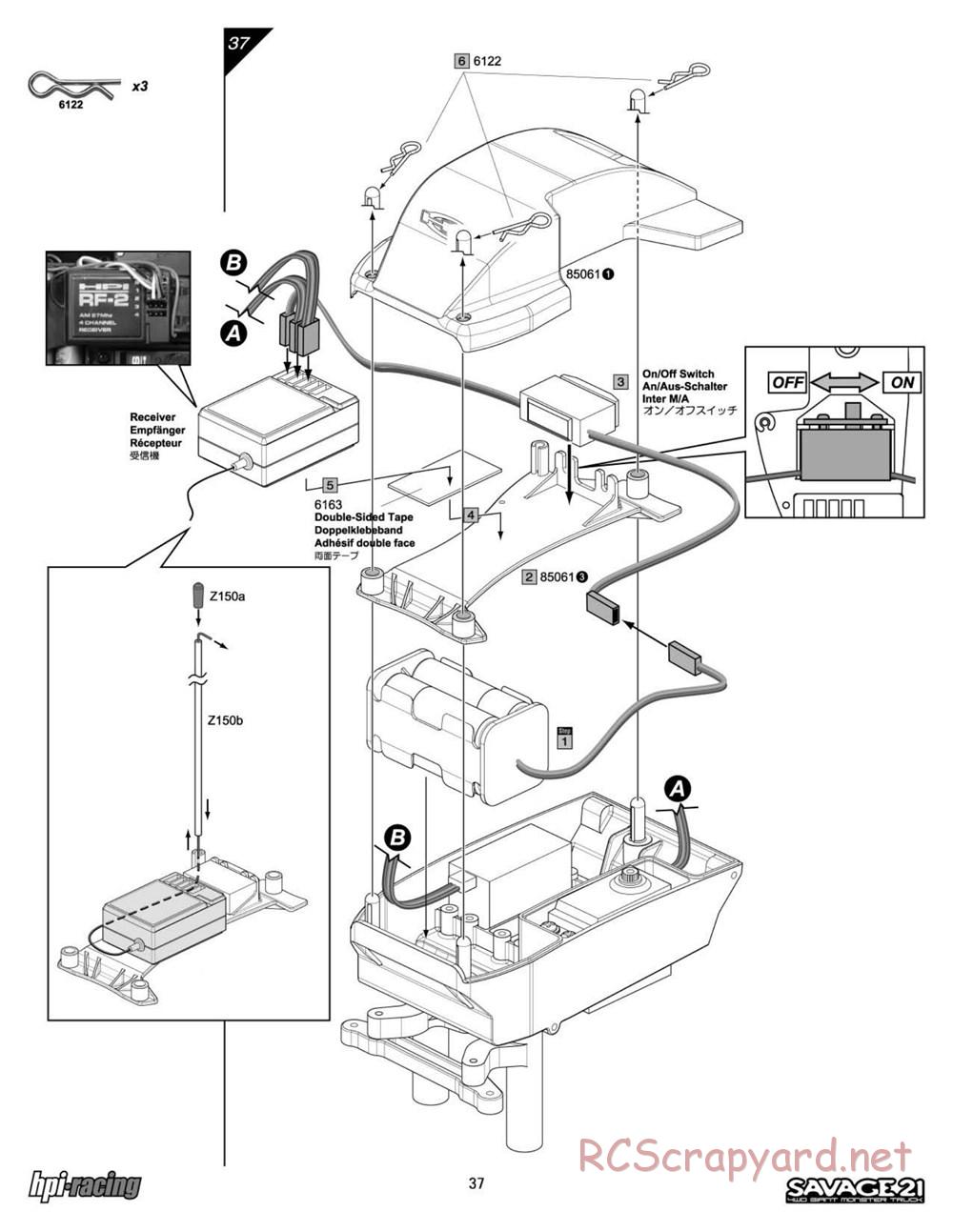 HPI - Savage 21 - Manual - Page 37