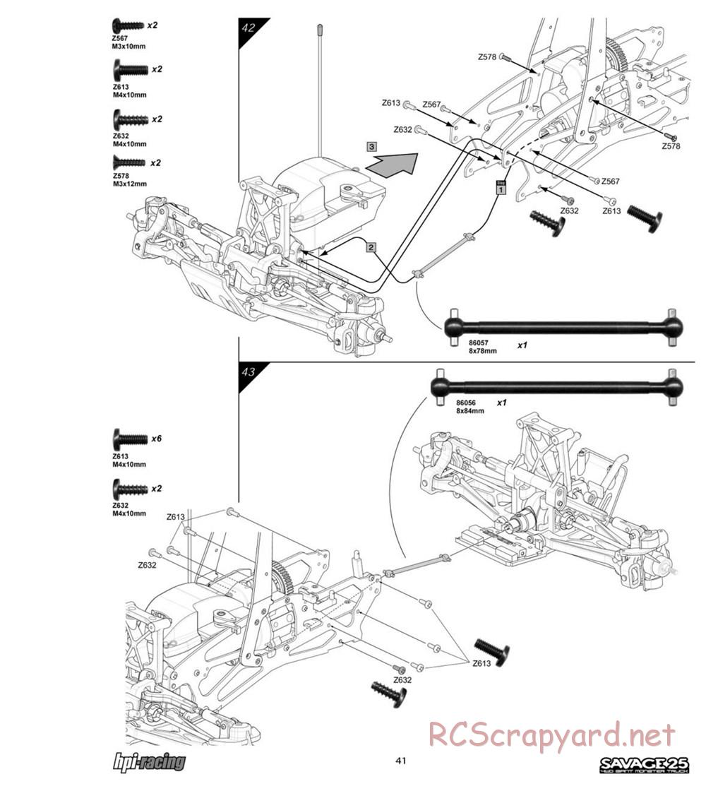 HPI - Savage 25 - Manual - Page 41