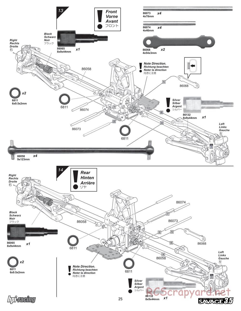 HPI - Savage 3.5 - Manual - Page 25