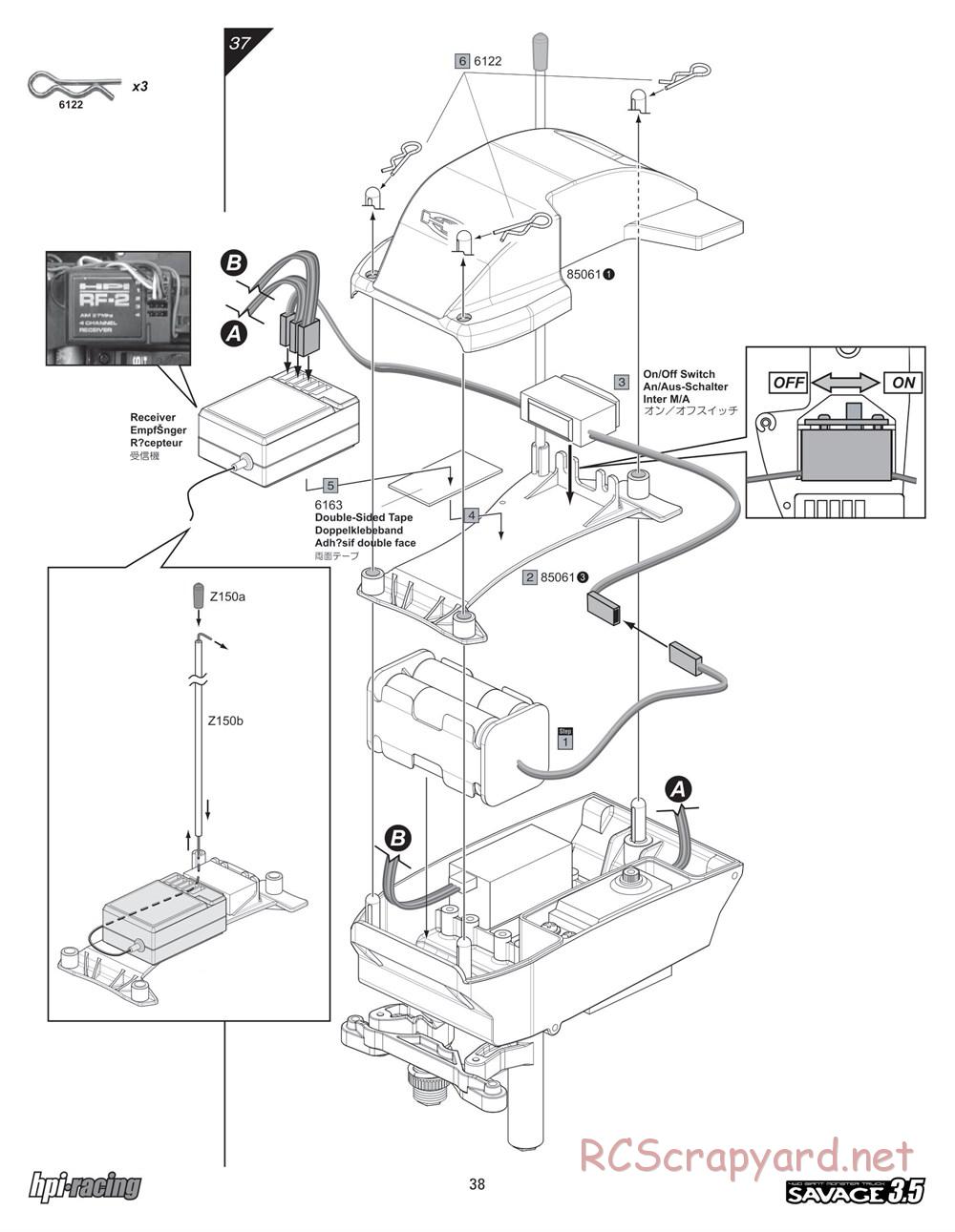 HPI - Savage 3.5 - Manual - Page 38