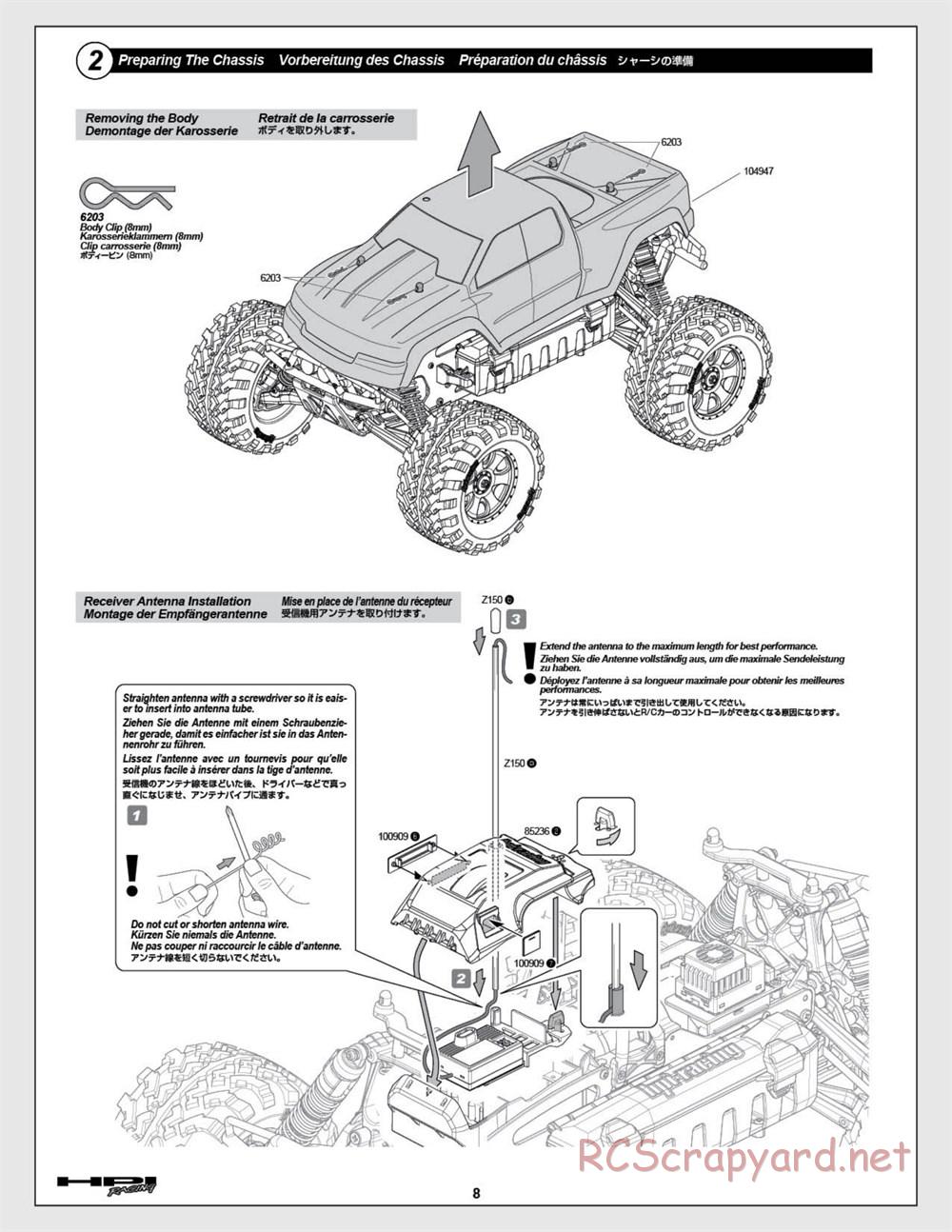 HPI - Savage Flux 2350 - Manual - Page 8