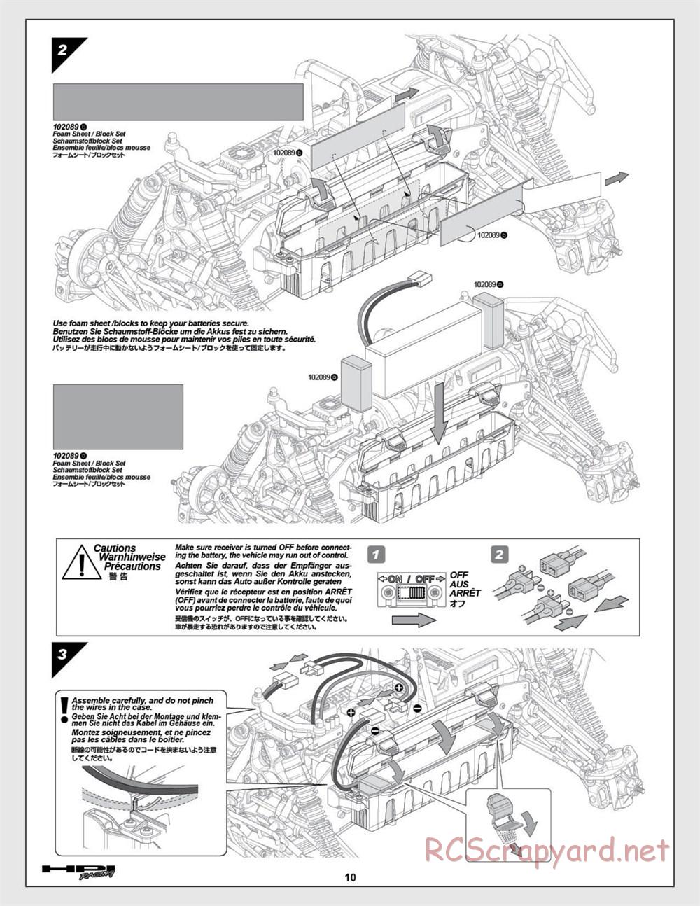 HPI - Savage Flux 2350 - Manual - Page 10