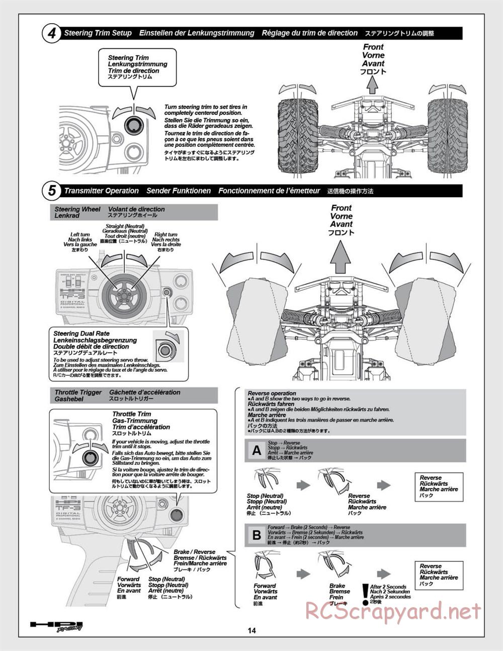 HPI - Savage Flux 2350 - Manual - Page 14