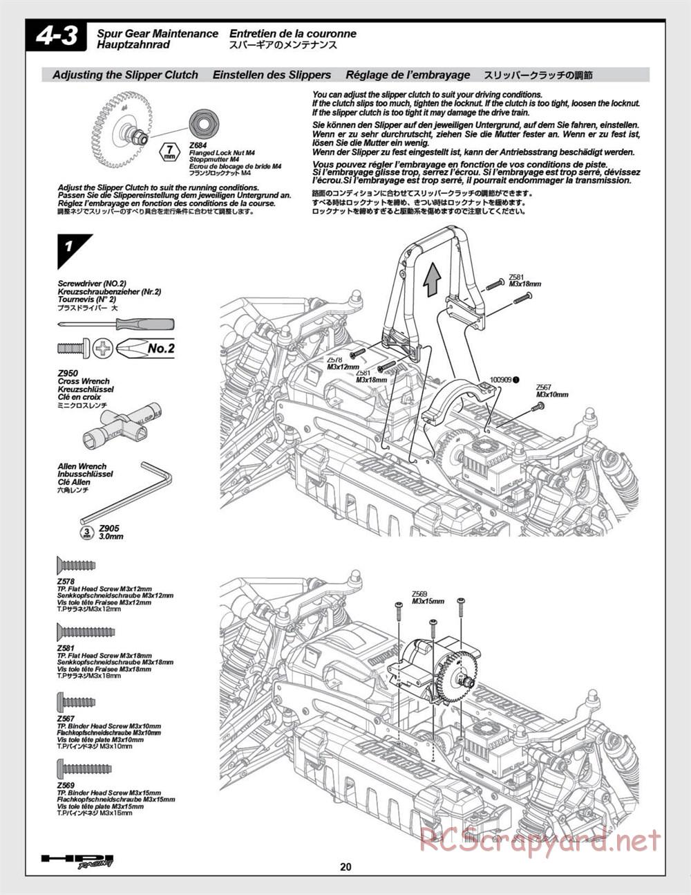 HPI - Savage Flux 2350 - Manual - Page 20
