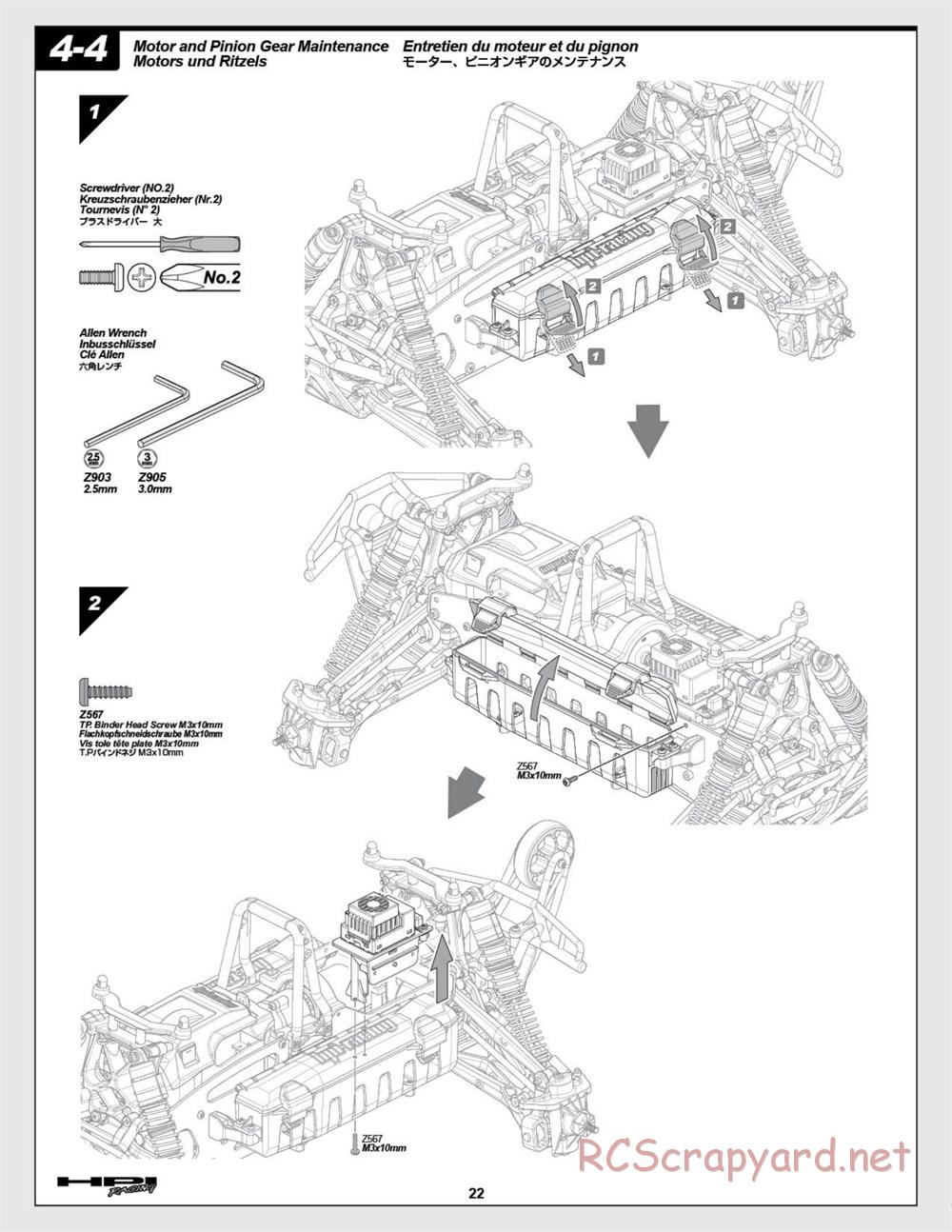 HPI - Savage Flux 2350 - Manual - Page 22