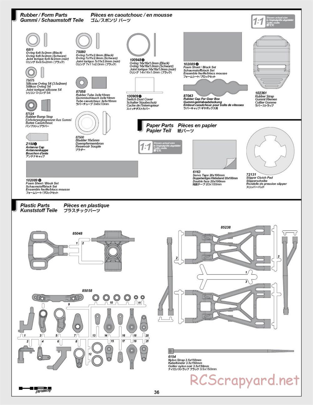 HPI - Savage Flux 2350 - Manual - Page 36