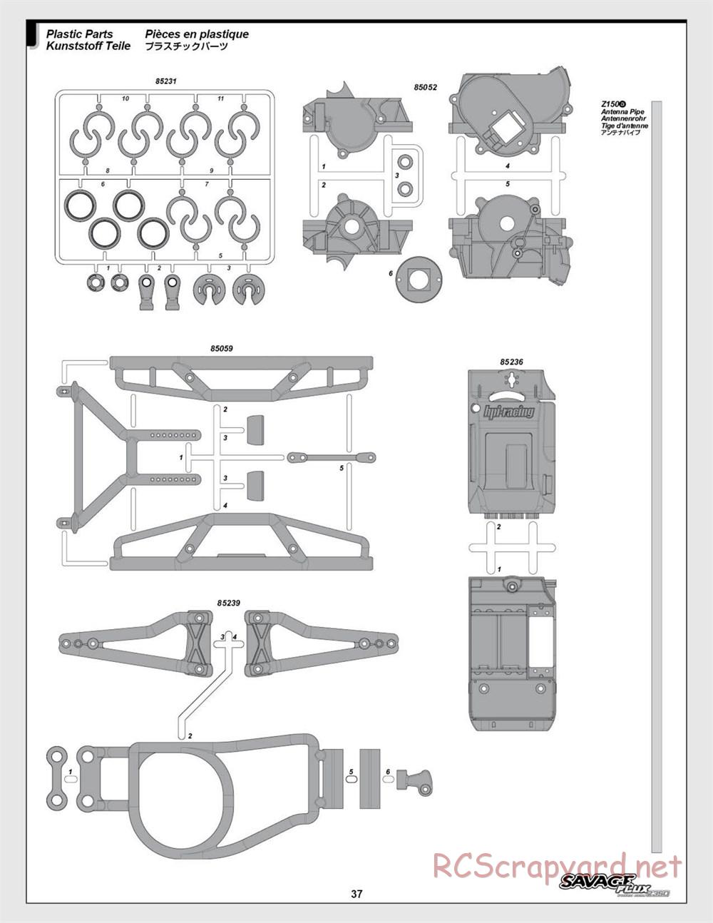 HPI - Savage Flux 2350 - Manual - Page 37