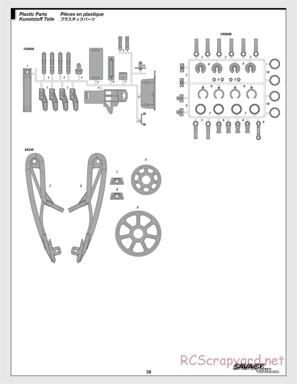 HPI - Savage Flux 2350 - Manual - Page 39