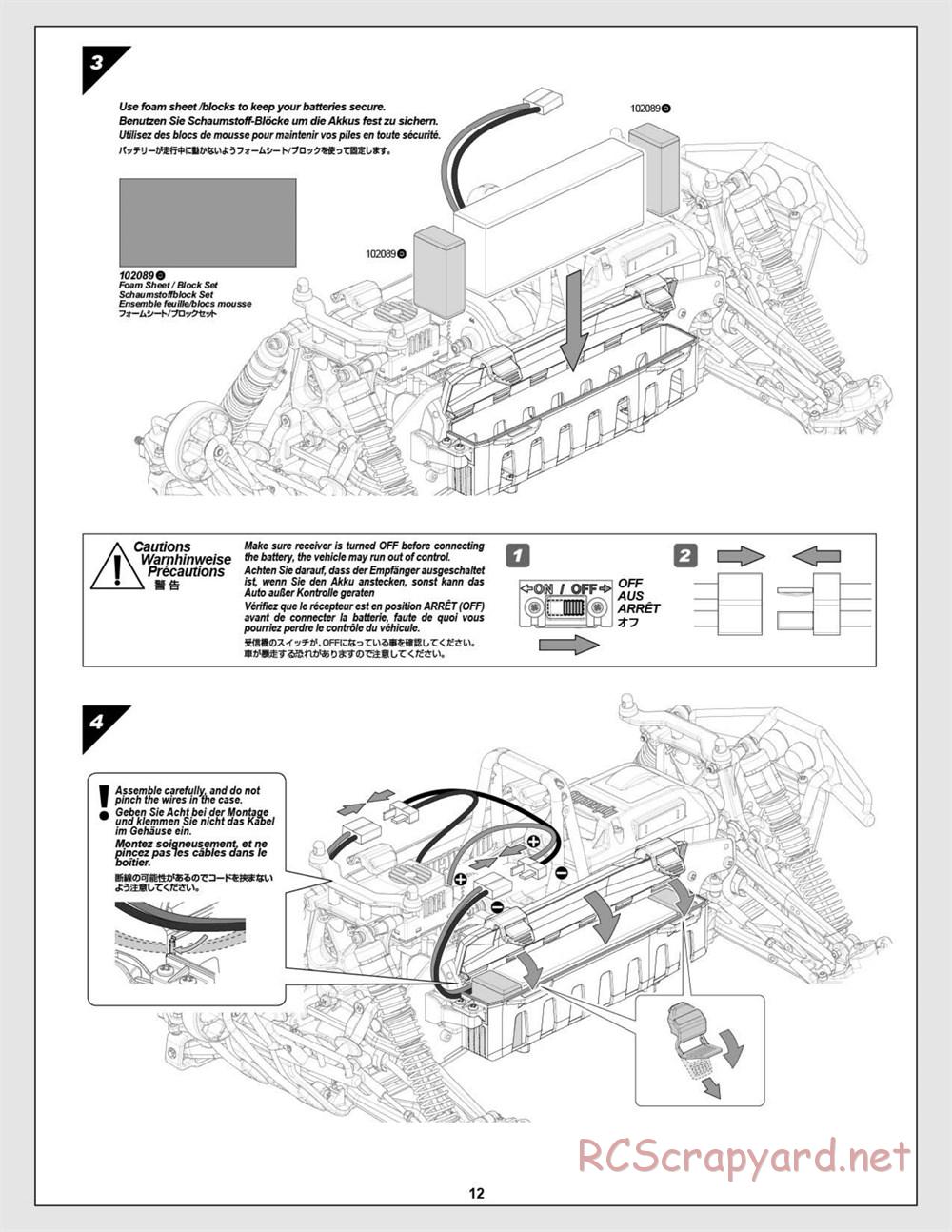 HPI - Savage Flux HP - Manual - Page 12