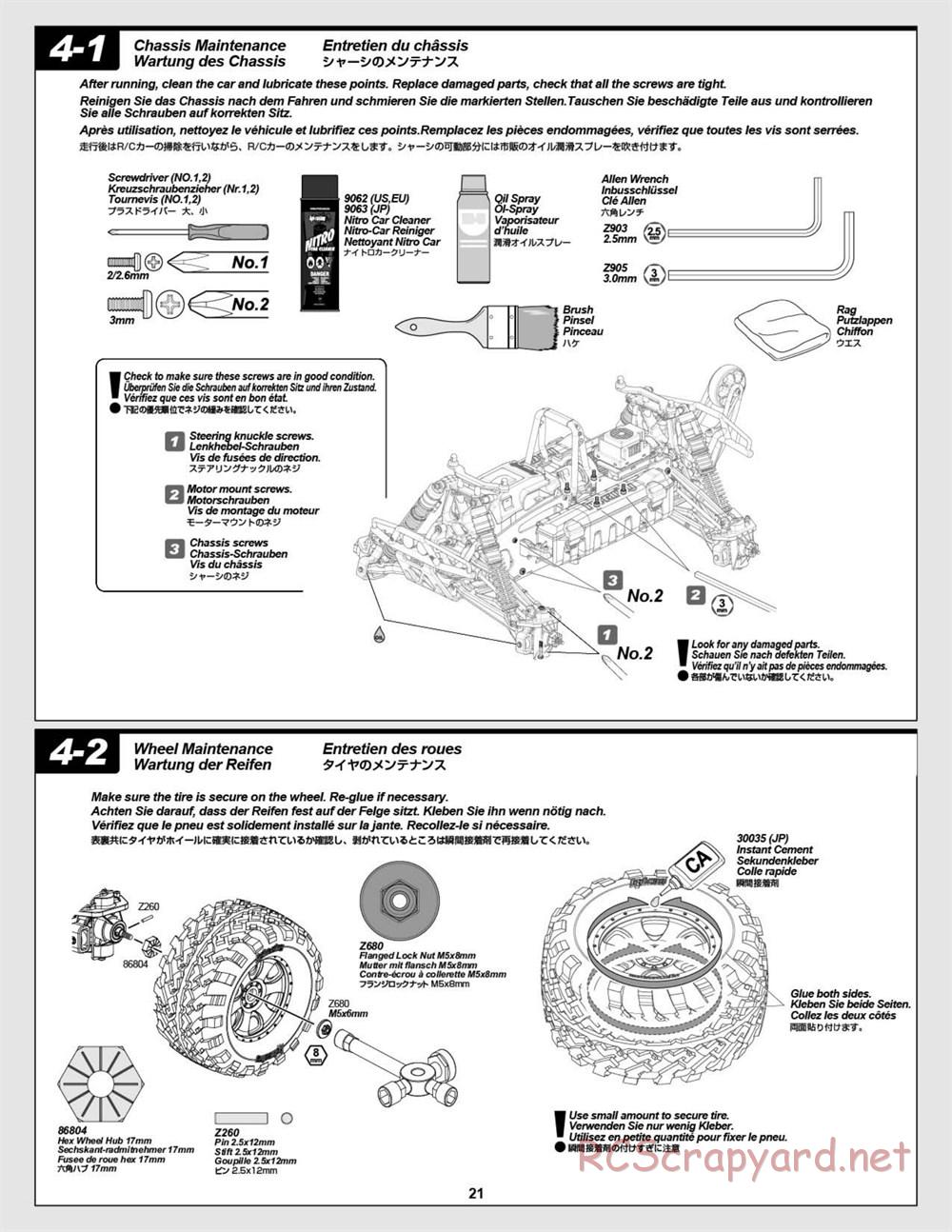 HPI - Savage Flux HP - Manual - Page 21