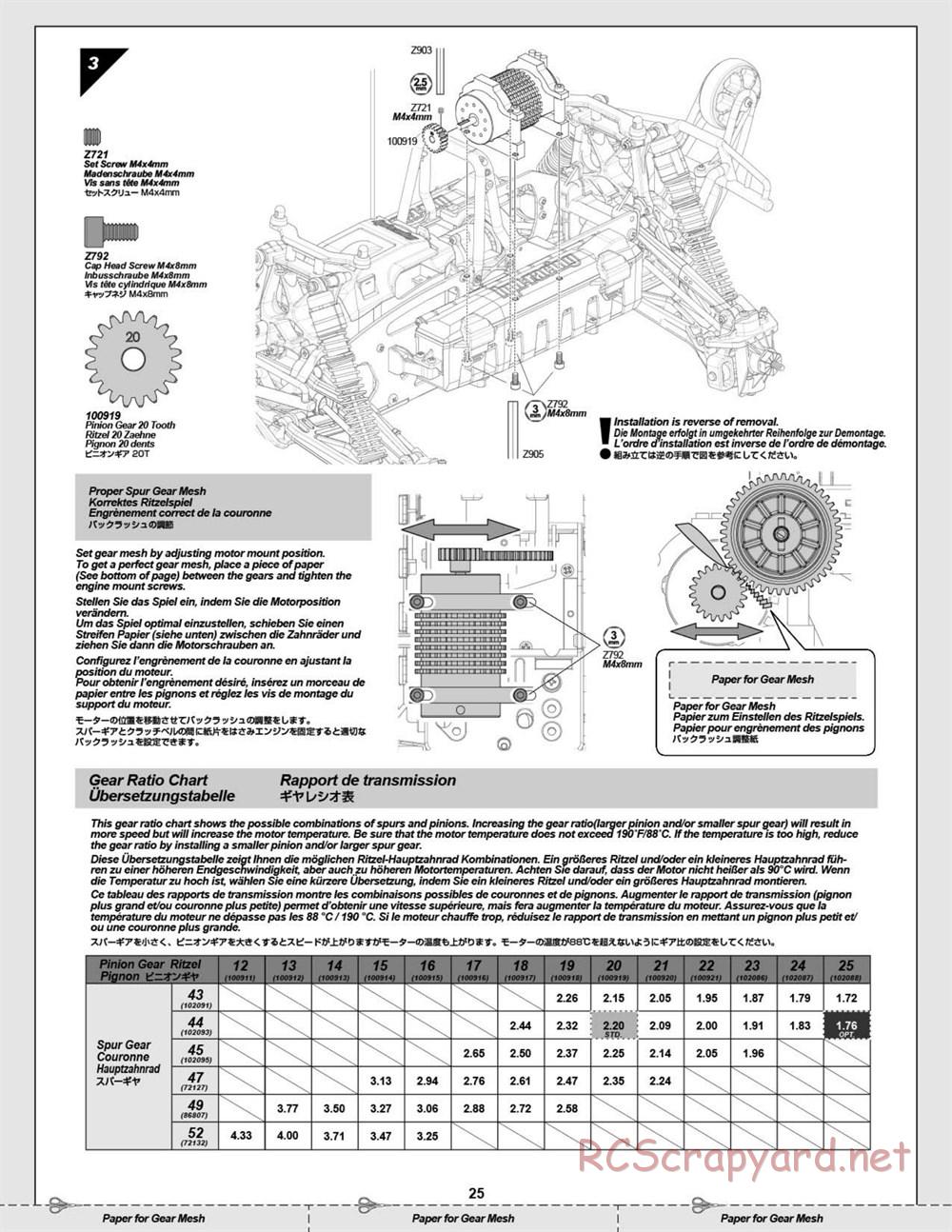HPI - Savage Flux HP - Manual - Page 25