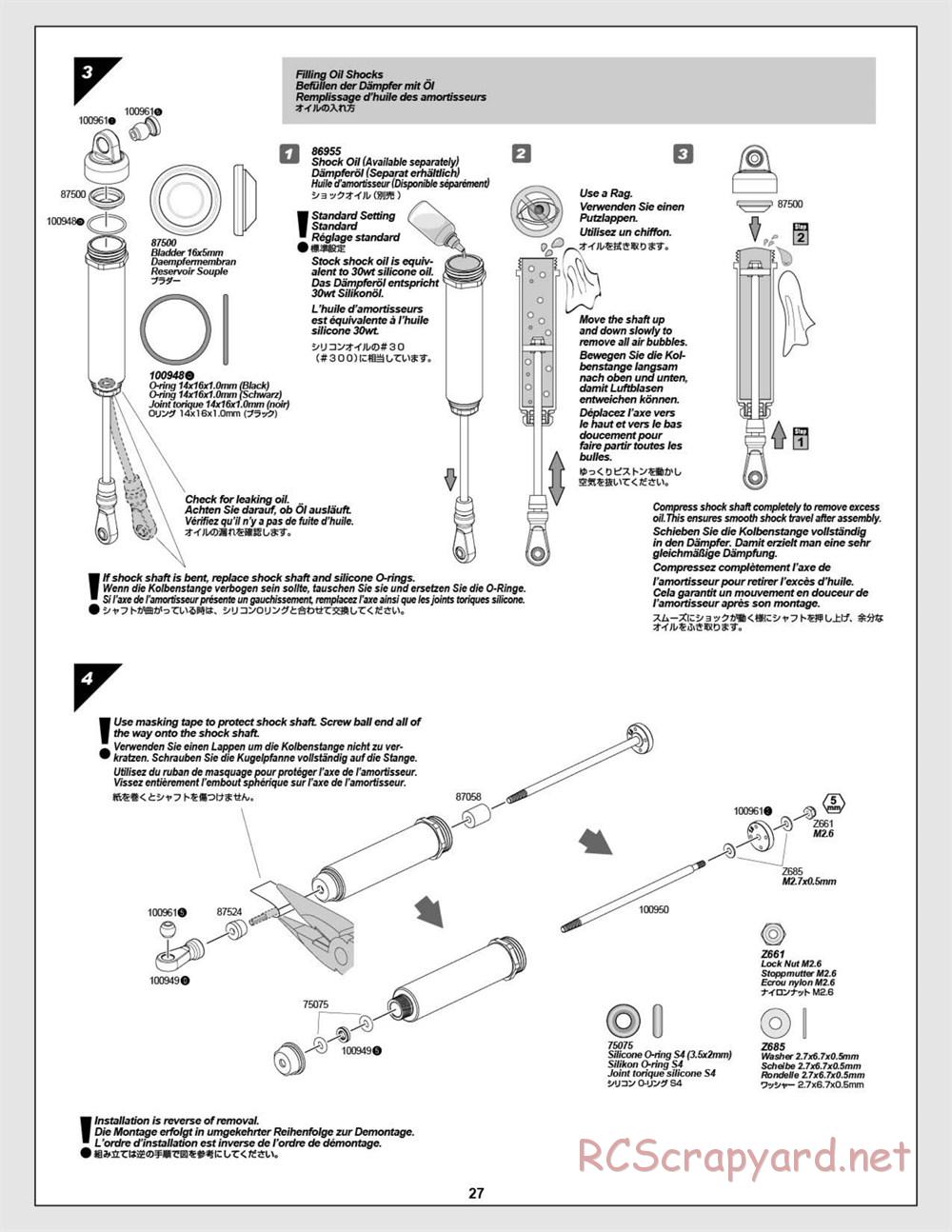 HPI - Savage Flux HP - Manual - Page 27