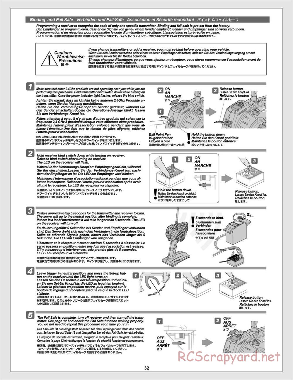 HPI - Savage Flux HP - Manual - Page 32