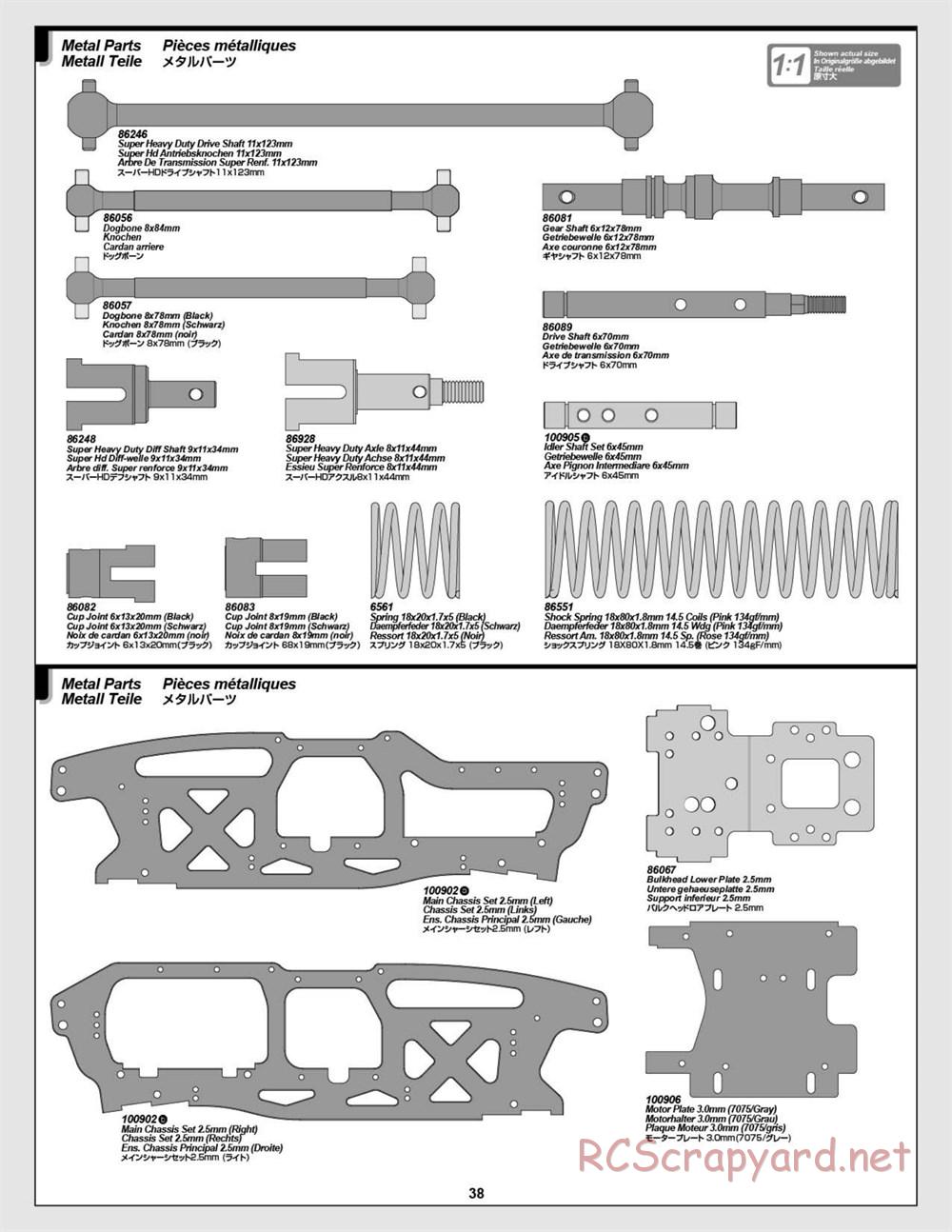 HPI - Savage Flux HP - Manual - Page 38