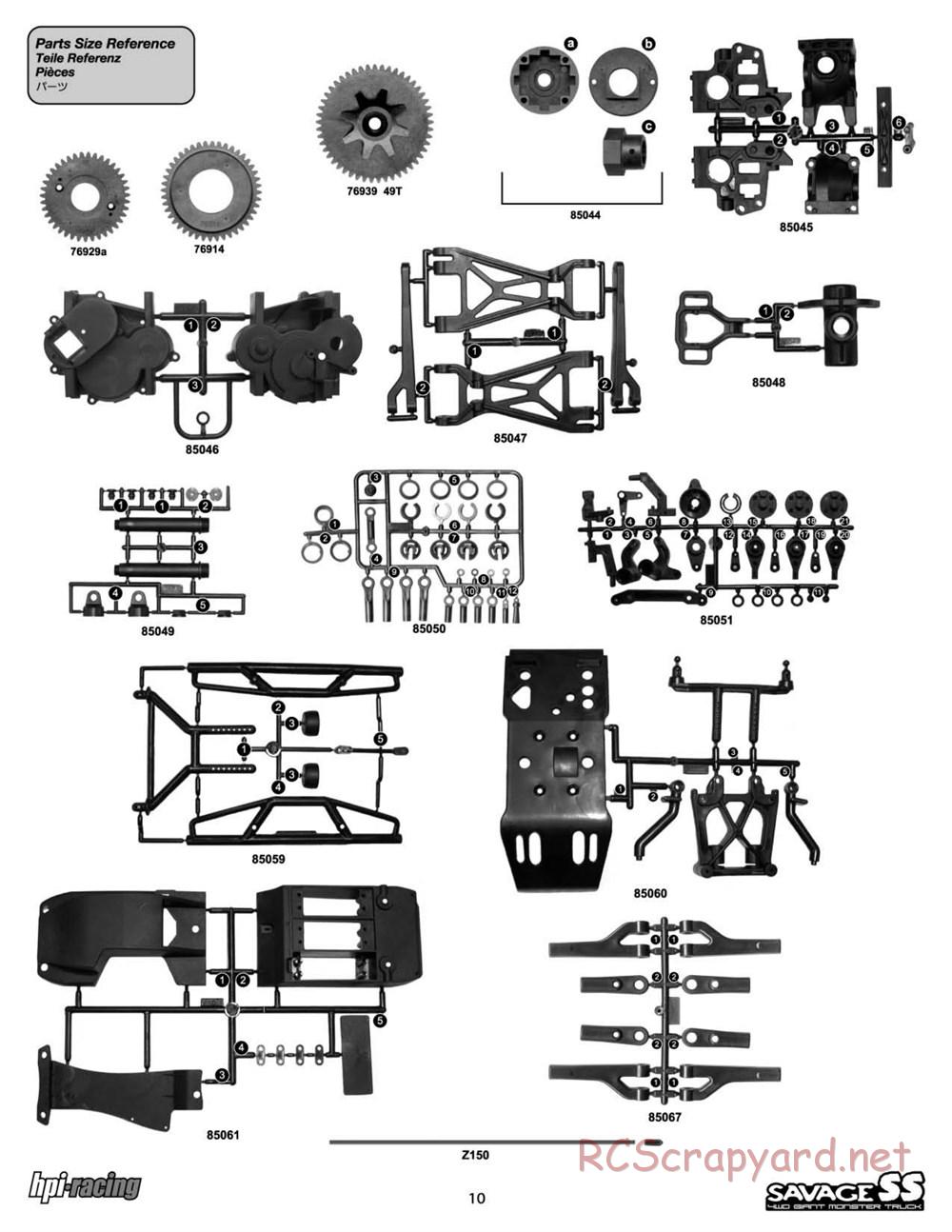 HPI - Savage SS - Manual - Page 10