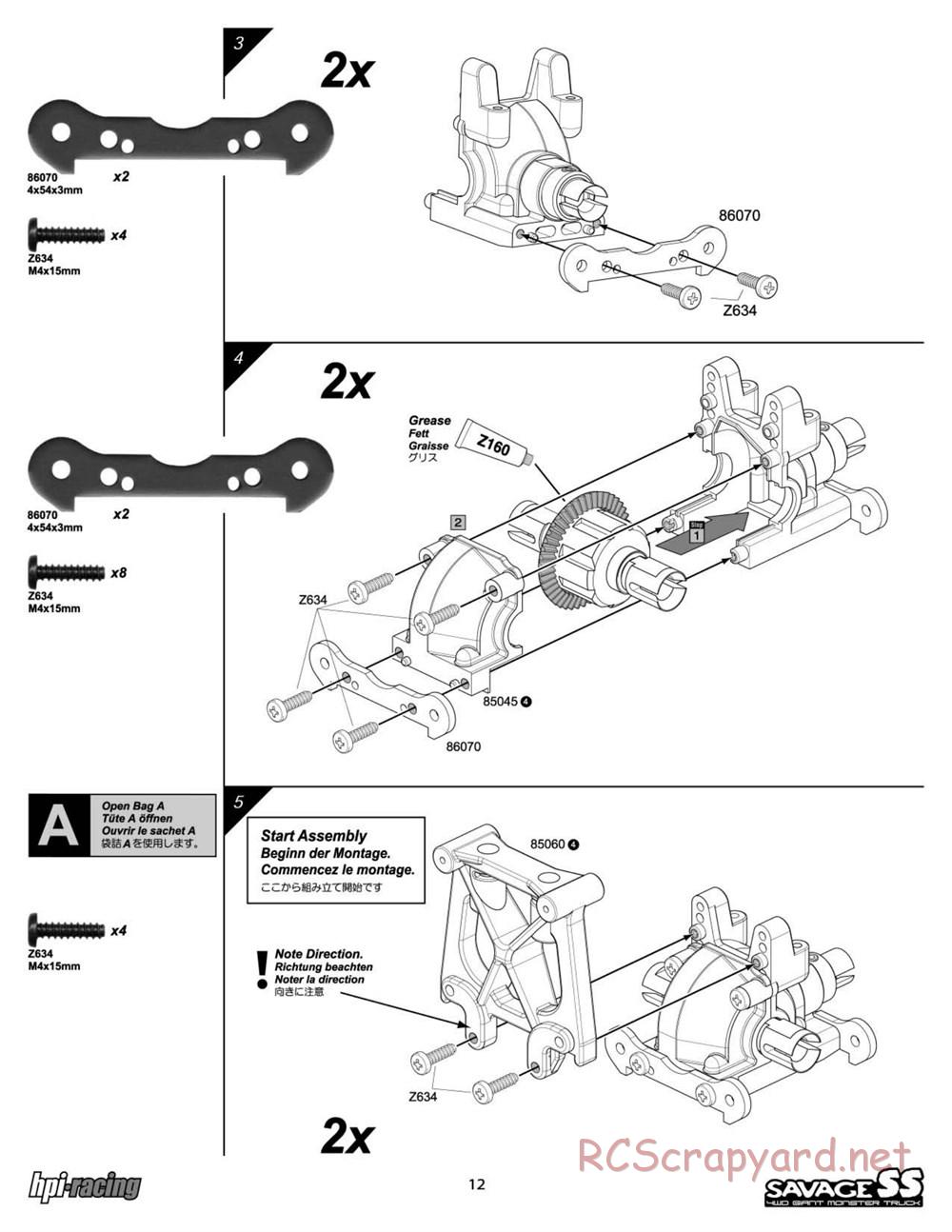 HPI - Savage SS - Manual - Page 12