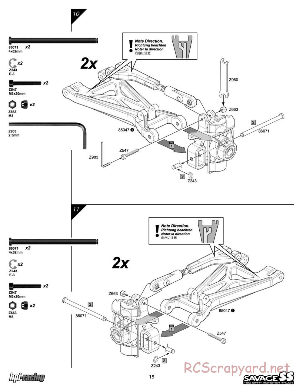 HPI - Savage SS - Manual - Page 15