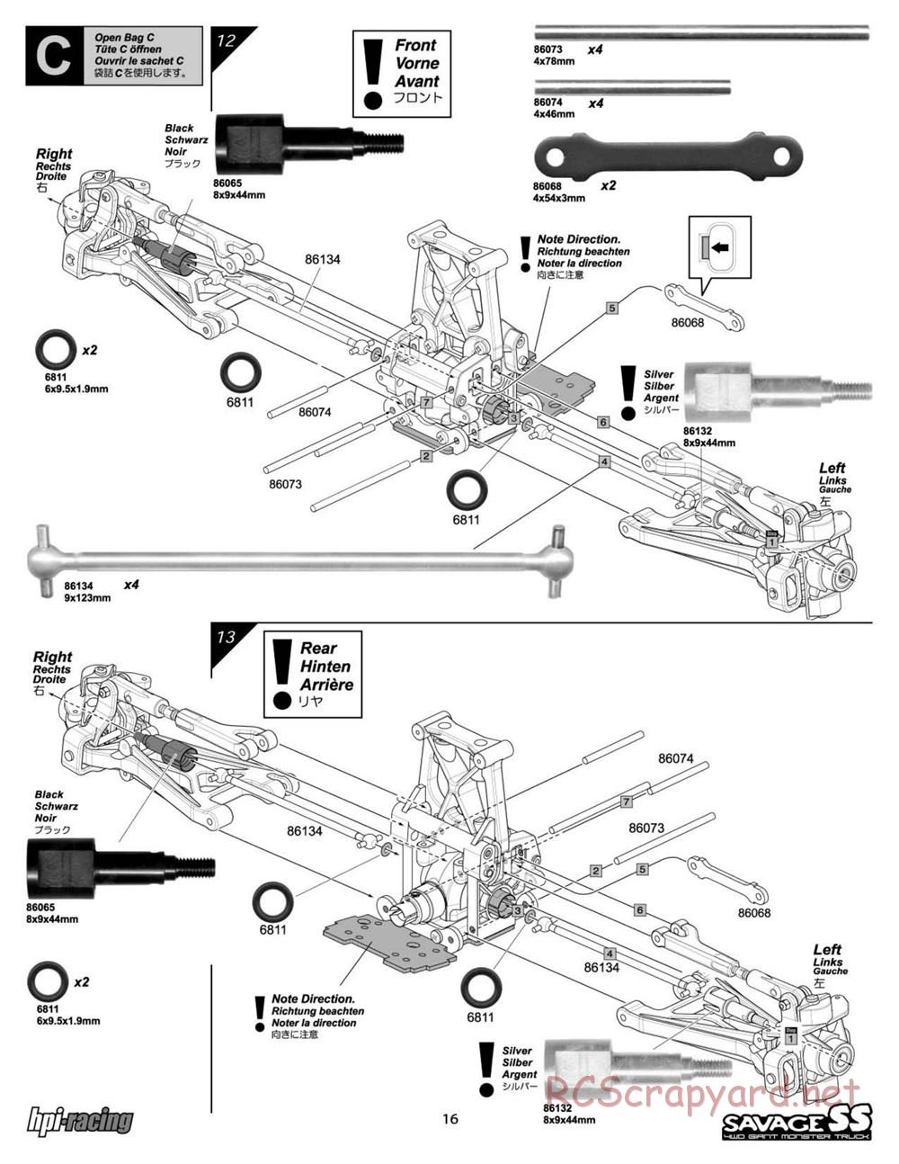 HPI - Savage SS - Manual - Page 16