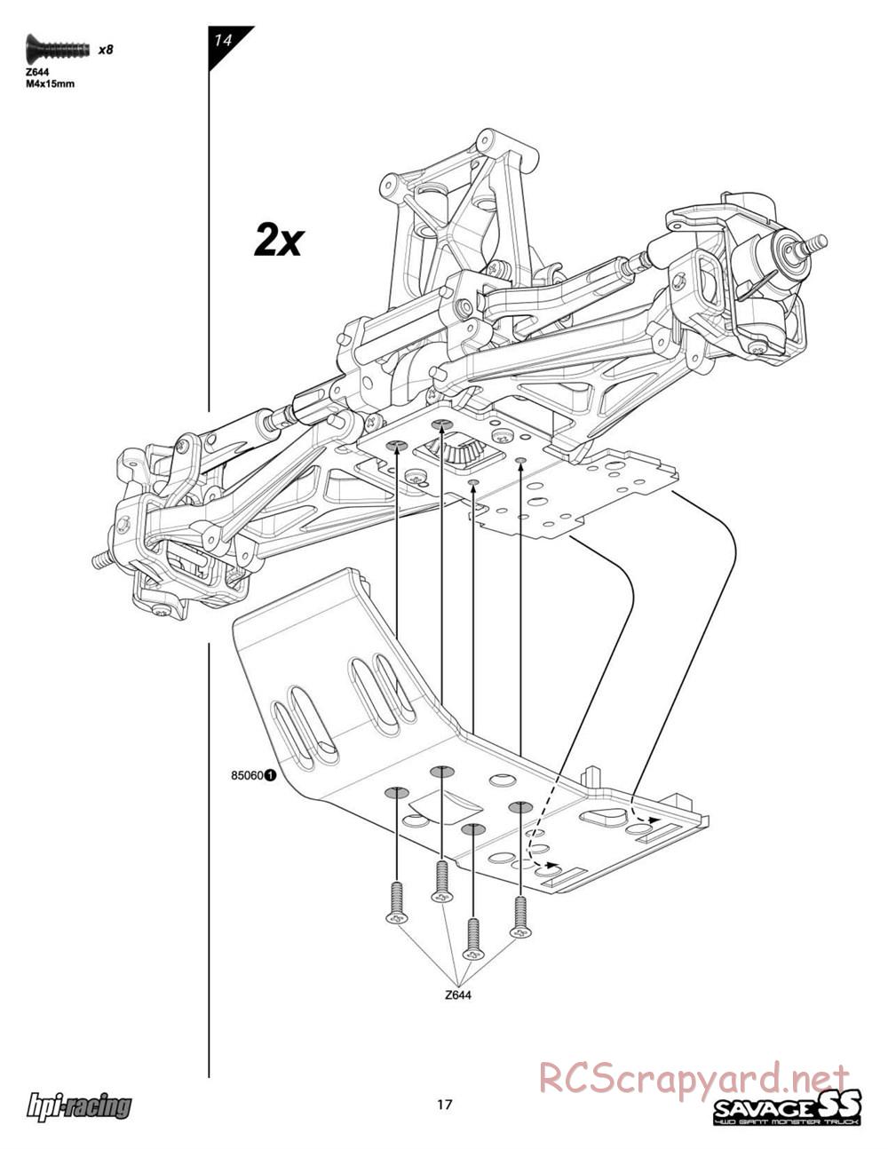 HPI - Savage SS - Manual - Page 17