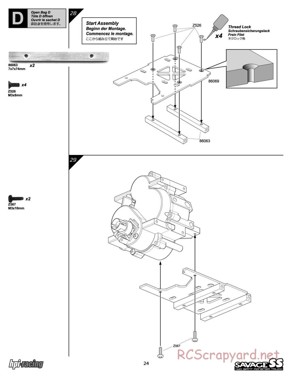 HPI - Savage SS - Manual - Page 24