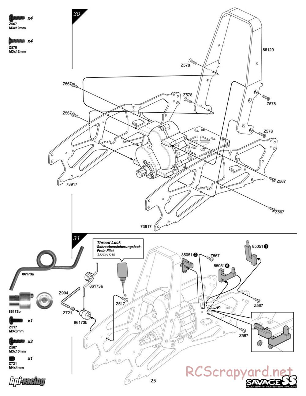 HPI - Savage SS - Manual - Page 25