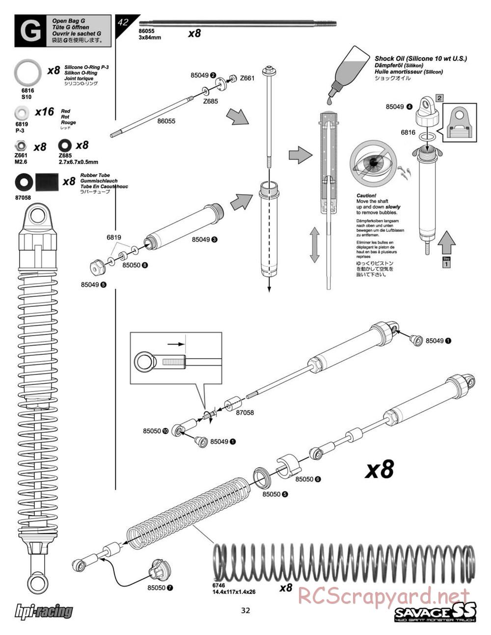 HPI - Savage SS - Manual - Page 32