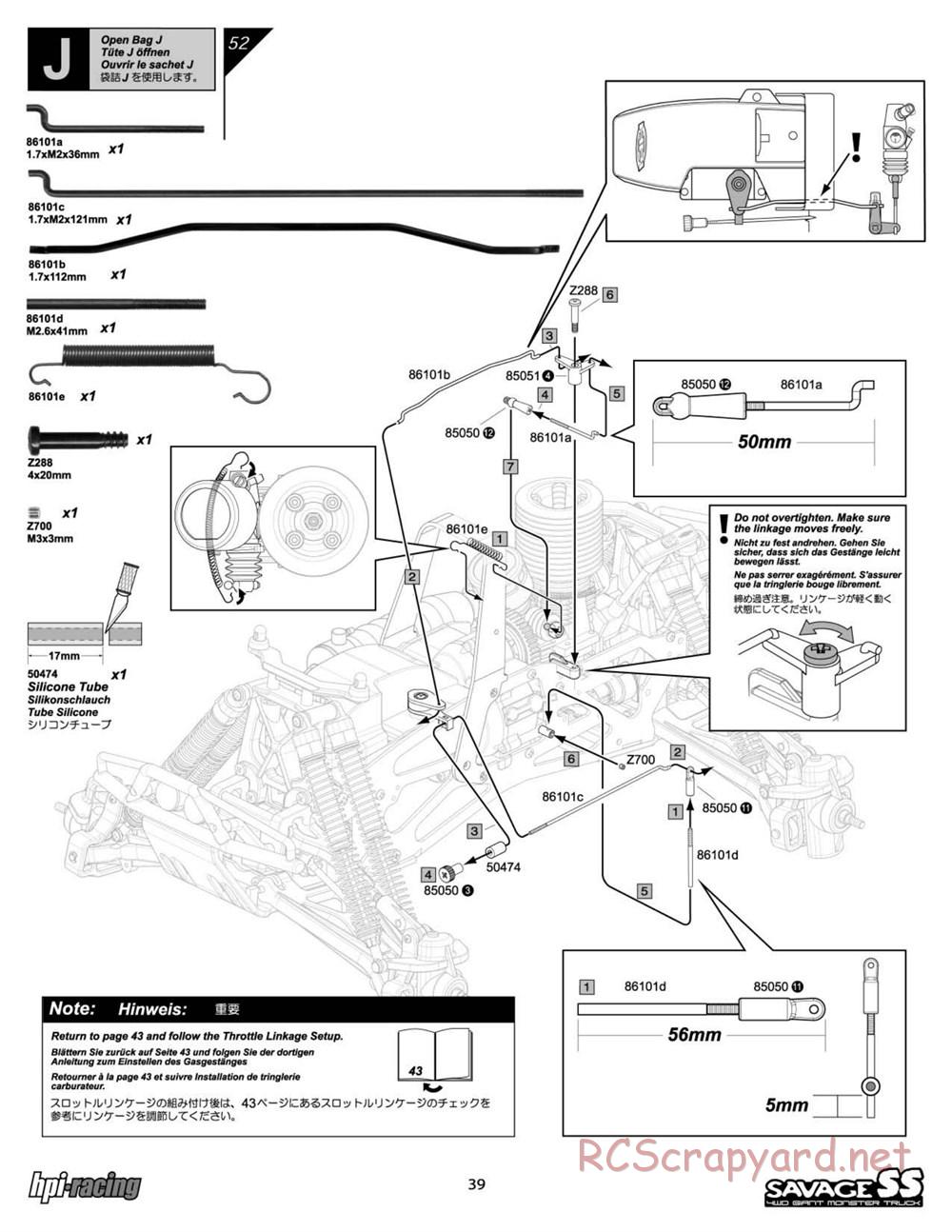 HPI - Savage SS - Manual - Page 39