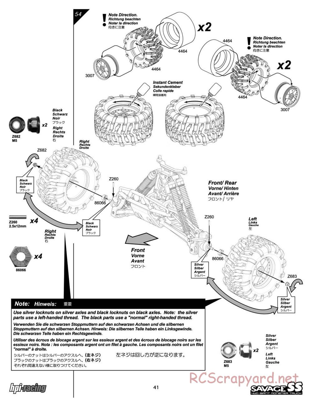 HPI - Savage SS - Manual - Page 41