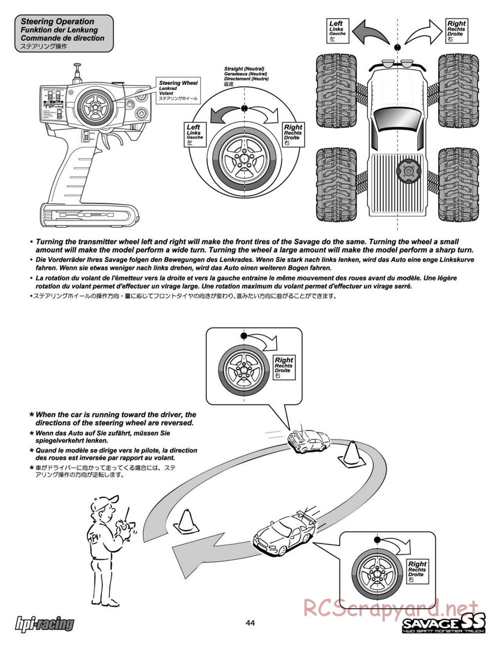 HPI - Savage SS - Manual - Page 44