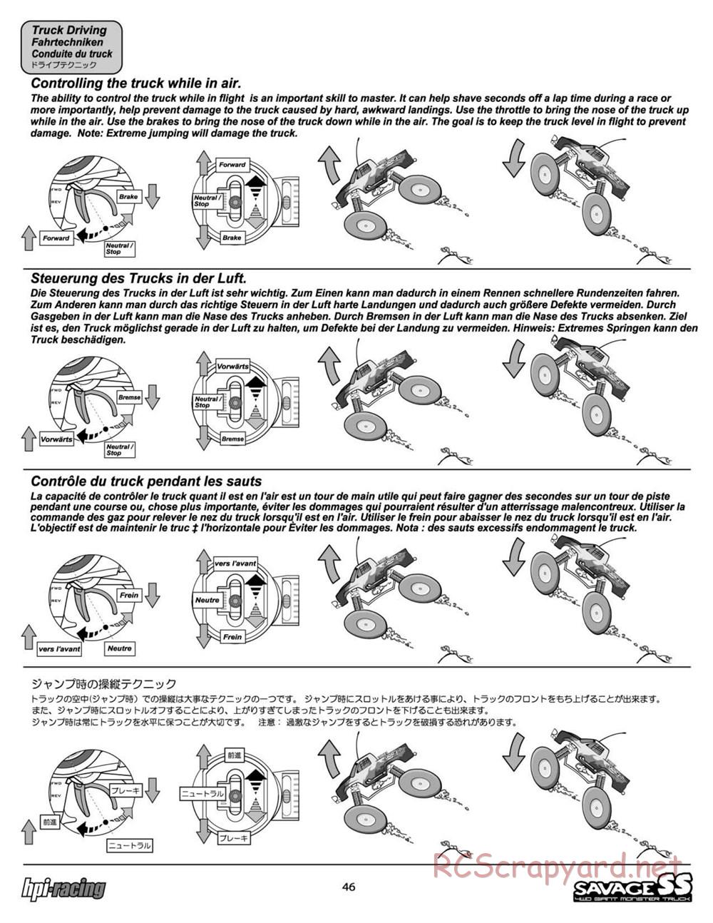 HPI - Savage SS - Manual - Page 46