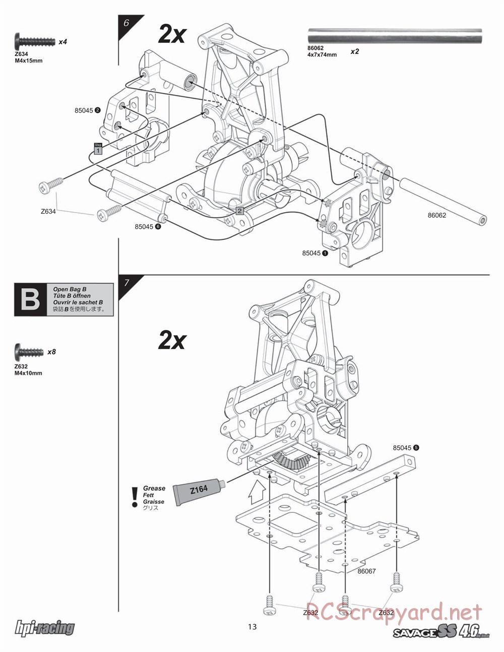 HPI - Savage SS 4.6 - Manual - Page 13