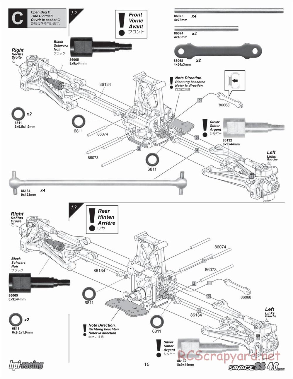 HPI - Savage SS 4.6 - Manual - Page 16