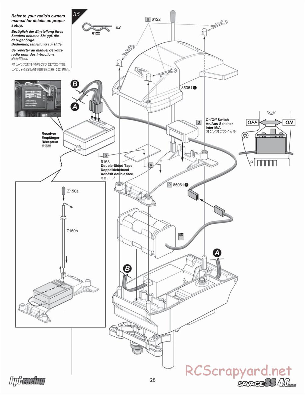 HPI - Savage SS 4.6 - Manual - Page 28