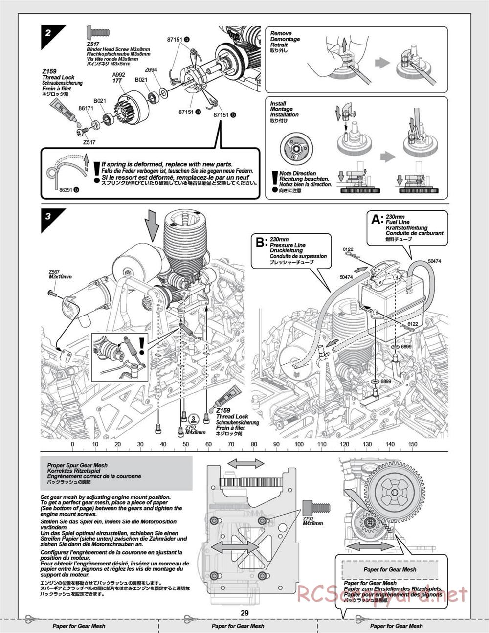 HPI - Savage X 4.6 - Manual - Page 29