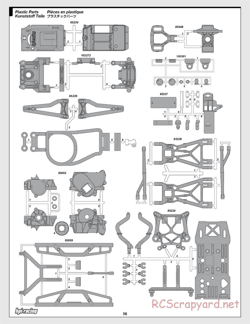 HPI - Savage X 4.6 - Manual - Page 56