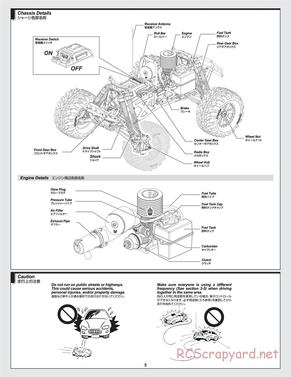 HPI - Savage-X 4.6 - Manual - Page 5