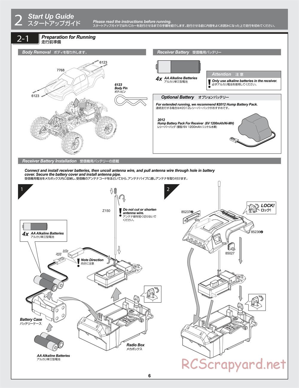 HPI - Savage-X 4.6 - Manual - Page 6