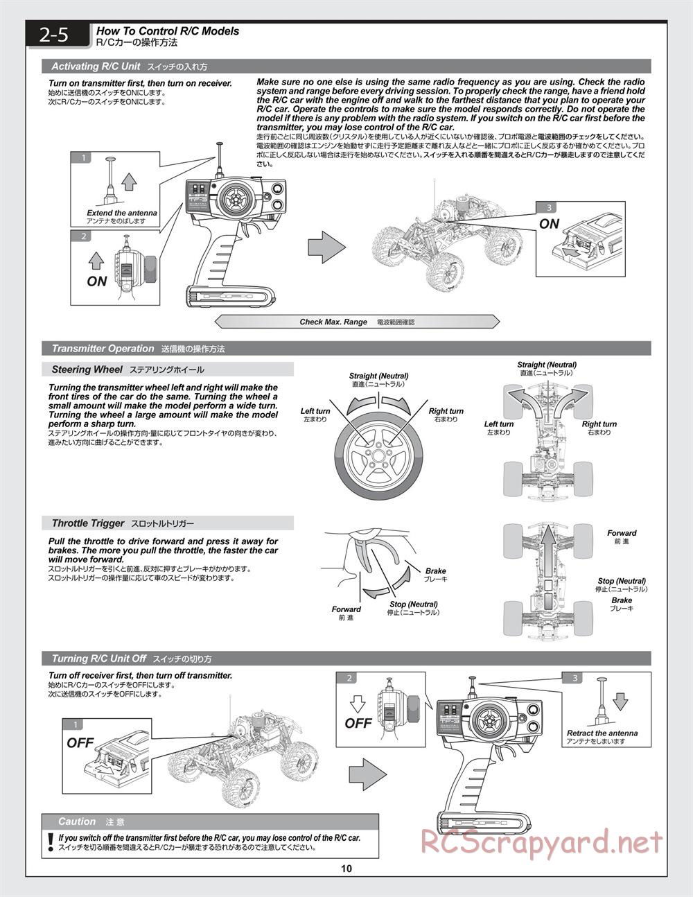 HPI - Savage-X 4.6 - Manual - Page 10