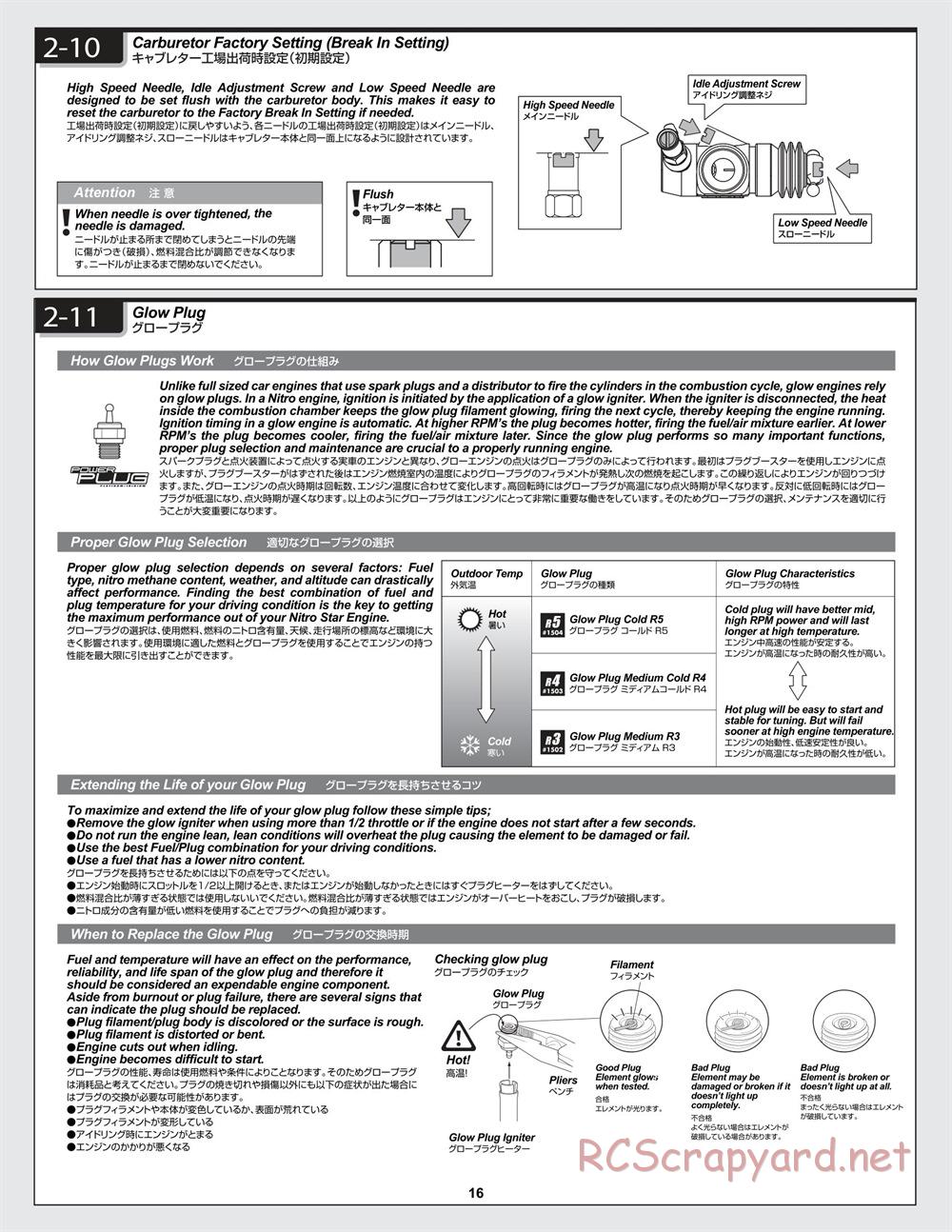 HPI - Savage-X 4.6 - Manual - Page 16