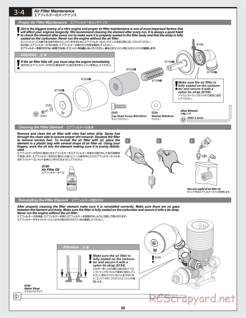 HPI - Savage-X 4.6 - Manual - Page 20