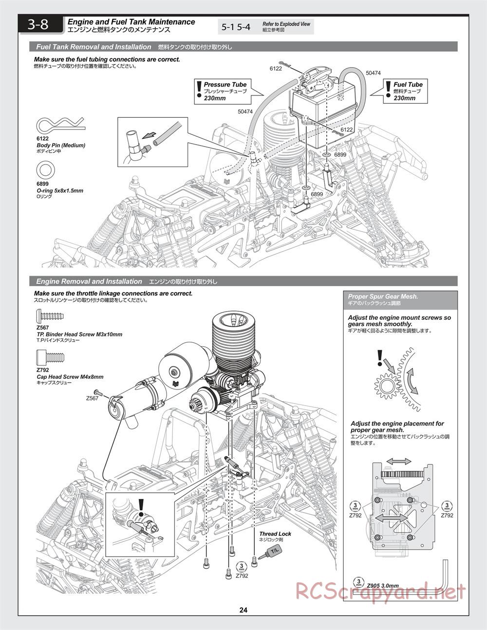 HPI - Savage-X 4.6 - Manual - Page 24